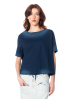 RUNDHOLZ DIP, Denim T-Shirt mit Waschung 1252620508