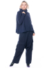 RUNDHOLZ DIP, cozy low-crotched trousers with pockets in 100% virgin wool 2232190101