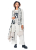 RUNDHOLZ DIP, knit scarf with newspaper print 2242807703