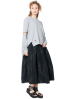 PLUSLAVIE PLÜ, voluminous long skirt BUTTON UP SKIRT