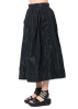 PLUSLAVIE PLÜ, voluminous long skirt BUTTON UP SKIRT