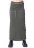PLUSLAVIE PLÜ, long skirt with pockets PEN SKIRT 1
