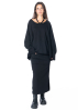 PLUSLAVIE PLÜ, long skirt with pockets PEN SKIRT 1