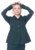 RUNDHOLZ  BLACK  LABEL, fitted jacket in comfy winter stretch fabric 2233191108