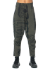 RUNDHOLZ  BLACK  LABEL, pants with big print 2243440101