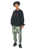 RUNDHOLZ  BLACK  LABEL, wide pants with letter print 2243440109