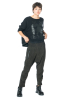 RUNDHOLZ  BLACK  LABEL, loose fit stretch pants 2243440110