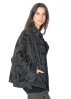 RUNDHOLZ BLACK LABEL, melierte Jacke in Oversize 2243441153