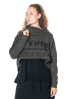 RUNDHOLZ  BLACK  LABEL, cropped A-line knit sweater 2243460707