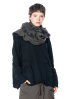 RUNDHOLZ  BLACK  LABEL, knit scarf with statement print 2243467705