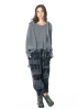 RUNDHOLZ  BLACK  LABEL, casual jumper with hem frills 2243480702