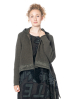 RUNDHOLZ  BLACK  LABEL, Strickjacke mit wattiertem Steppeinsatz 2243717102