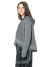 RUNDHOLZ  BLACK  LABEL, Strickjacke mit wattiertem Steppeinsatz 2243717102