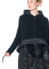 RUNDHOLZ  BLACK  LABEL, Strickjacke mit wattiertem Steppeinsatz 2243717102