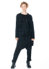 RUNDHOLZ  BLACK  LABEL, knit jacket with letter print 2243727107