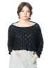 RUNDHOLZ  BLACK  LABEL, jumper with knitted design 1253730701