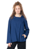 annette görtz, organic cotton blouse DORA with wide collar 