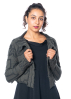 RUNDHOLZ  BLACK  LABEL, kurze Jacquard-Strickjacke 2243897111