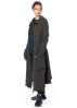 RUNDHOLZ  BLACK  LABEL, raw edge wool coat 2243897208