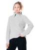 annette görtz, knit sweater FERRY with neckline zip