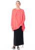 PLUSLAVIE PLÜ, top with ruffled hem RÜ TOP