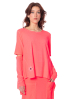PLUSLAVIE PLÜ, T-shirt with separate cuffs A BIG T SHIRT