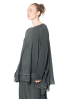 PLUSLAVIE PLÜ, wide jumper with tulle trim THE SQUARE