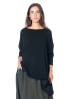 PLUSLAVIE PLÜ, wide jumper with tulle trim THE SQUARE