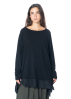 PLUSLAVIE PLÜ, wide jumper with tulle trim THE SQUARE