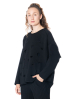 KEDZIOREK, casual wide-cut sweater with cut-outs 5127