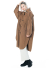 JNBY, buttonable wool cape with collar