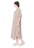 SoSUE, Leinenkleid COWBOY BUTTON DRESS LINEN