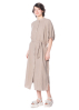 SoSUE, Leinenkleid COWBOY BUTTON DRESS LINEN