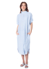 SoSUE, COWBOY BUTTON DRESS LINEN