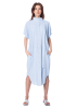 SoSUE, COWBOY BUTTON DRESS LINEN