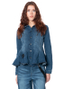 PLUSLAVIE PLÜ, fitted denim jacket LA BELLE DENIM