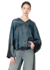 annette görtz, blouse CAD with denim print  - NOBANANAS - Image 5