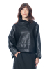 annette görtz, Leather Jacket SALMA with Stand-Up Collar - Nobananas - Image 12