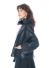 annette görtz, Leather Jacket SALMA with Stand-Up Collar - Nobananas - Image 13