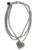 PLUSLAVIE PLÜ, short necklace A HEART CHAIN