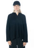 HENRY CHRIST, cashmere long sleeve polo shirt at NOBANANAS Image 2