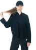 HENRY CHRIST, cashmere long sleeve polo shirt at NOBANANAS Image 3