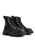 Virón, vegan apple leather lace up boots