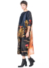 BARBARA BOLOGNA, vibrant printed silk dress
