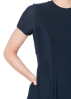 HIGH, figurbetontes Midikleid A-LIST