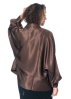 SoSUE, shiny wide sleeve oversize blouse Antonia 