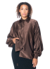 SoSUE, shiny wide sleeve oversize blouse Antonia 