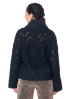 annette görtz, wool sweater ART in cable knit pattern