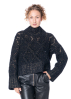 annette görtz, wool sweater ART in cable knit pattern