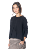 studiob3, cropped A-shape tunic Balbeen with open hemline